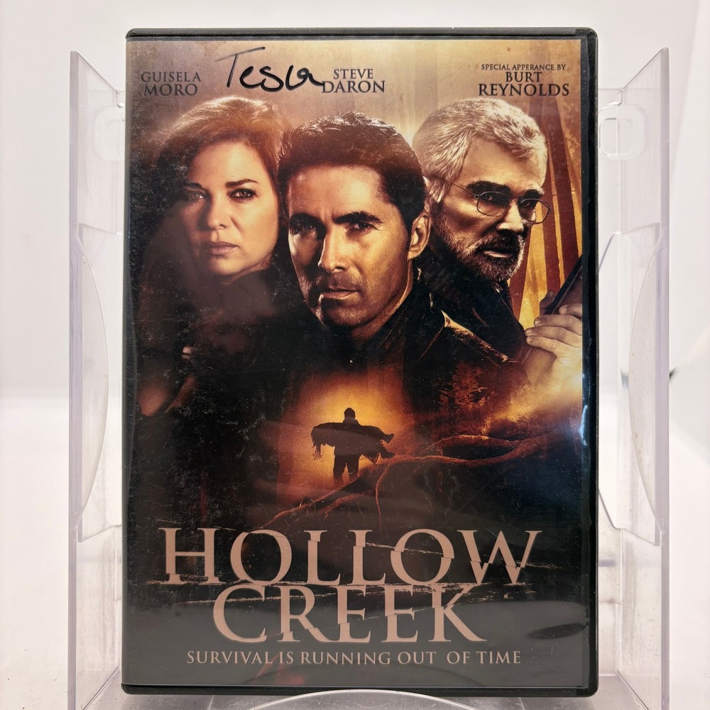 Hollow Creek DVD 2016 Horror Thriller Burt Reynolds Steve Daron Guisela Moro